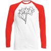 Long Sleeve Baseball T-Shirt, 160g, von FRUIT Miniaturansicht