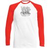 Long Sleeve Baseball T-Shirt, 160g, von FRUIT Miniaturansicht