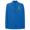 Premium Long Sleeve Polo, 180g BW Miniaturansicht